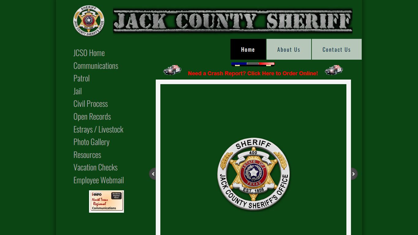 Jack County Sheriff's office in Jacksboro, Tx